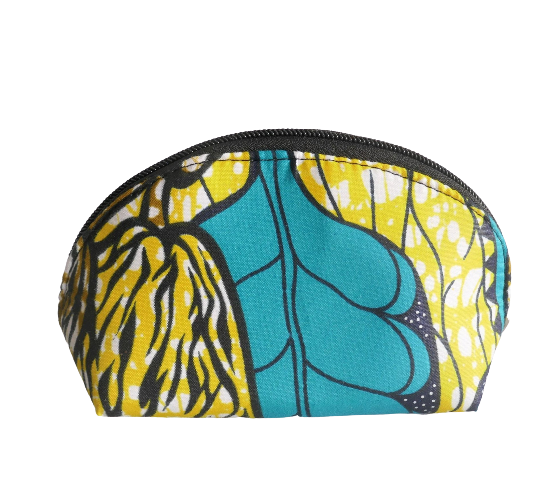 Kulturtasche grün + gelb